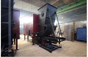 Котел КВм 0.7 МВт с ТШПМ-1.45