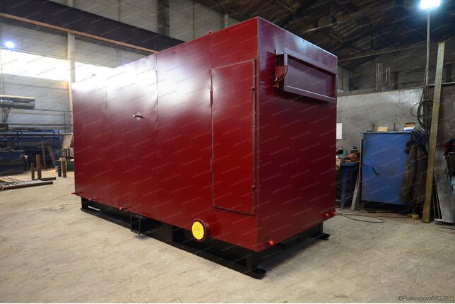 Котел на отходах лесопиления твердотопливный 0.93 МВт
